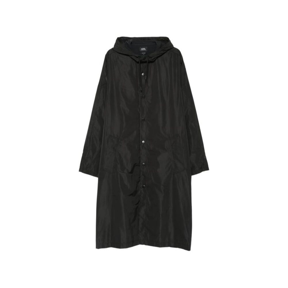 A.P.C. Black Coats - Raincoats Men